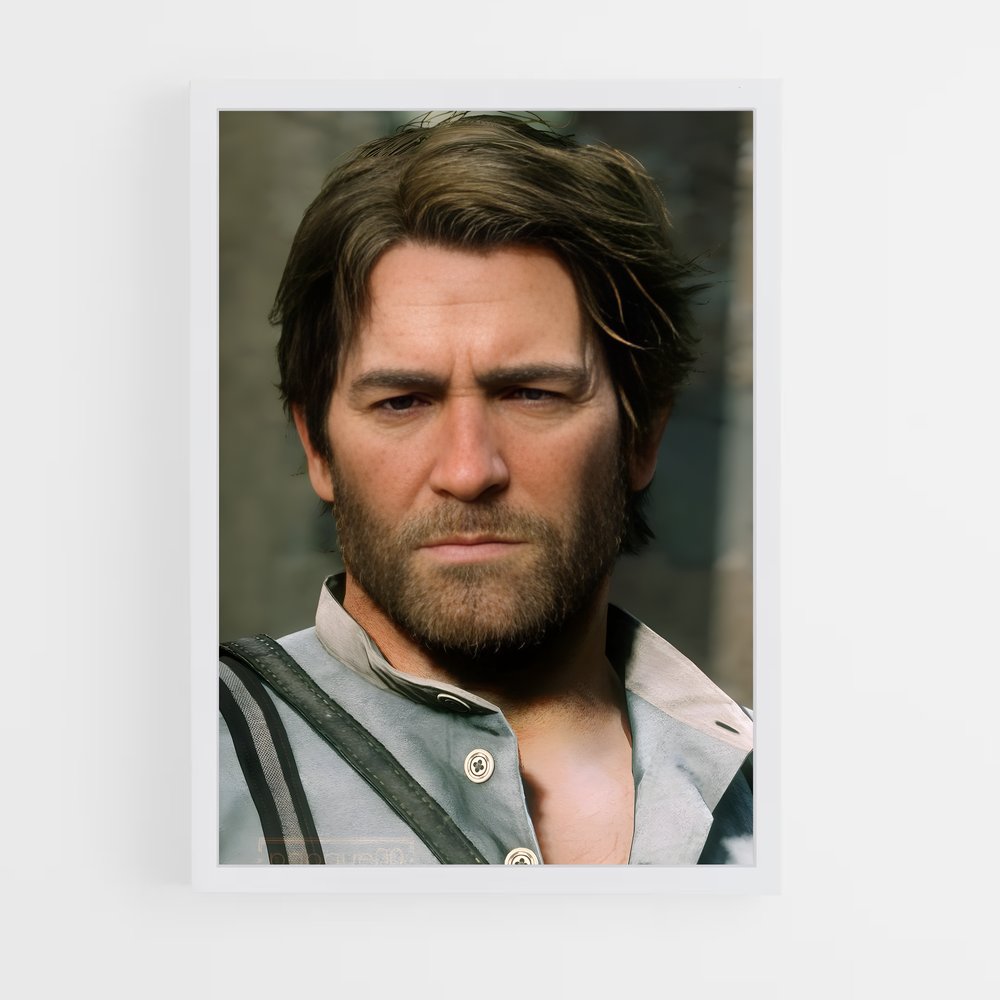 Poster L'Héritage d'Arthur – affiche Red Dead Redemption (vue 3)
